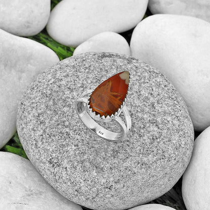 Natural Noreena Jasper Ring size-8.5 R-1210 SDR183586