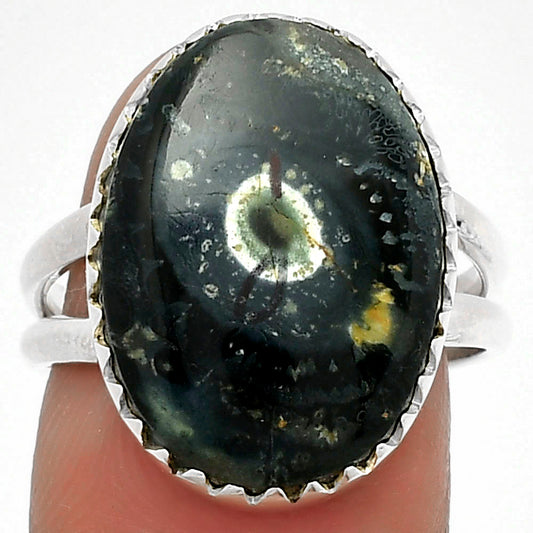 Natural Star Galaxy Jasper Ring size-8 R-1210 SDR183609