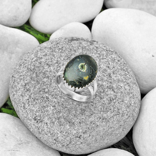 Natural Star Galaxy Jasper Ring size-8 R-1210 SDR183609