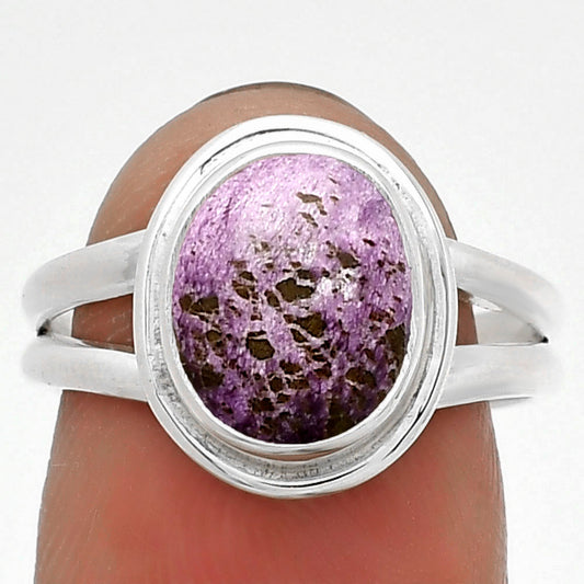 Natural Purpurite - South Africa Ring size-7 R-1156 SDR183641