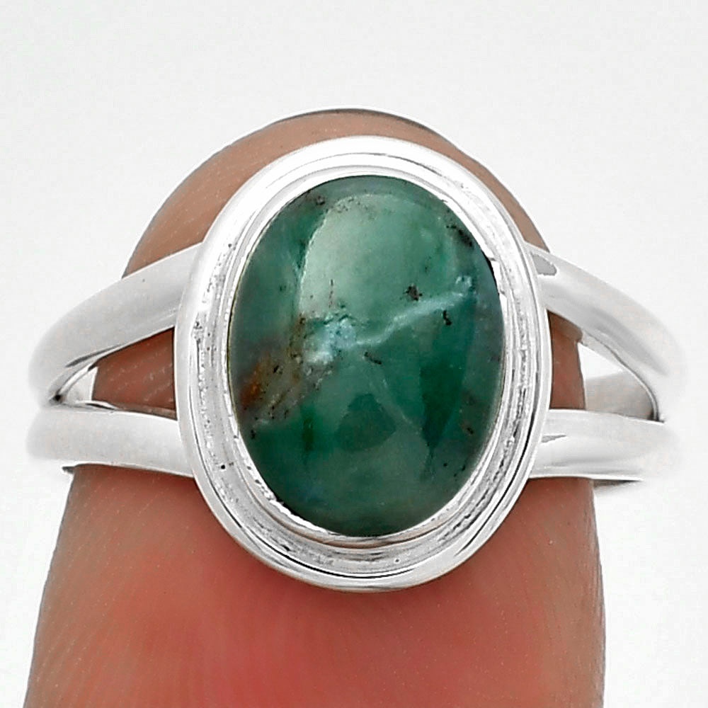 Natural Larsonite Jasper Ring size-7 R-1156 SDR183655
