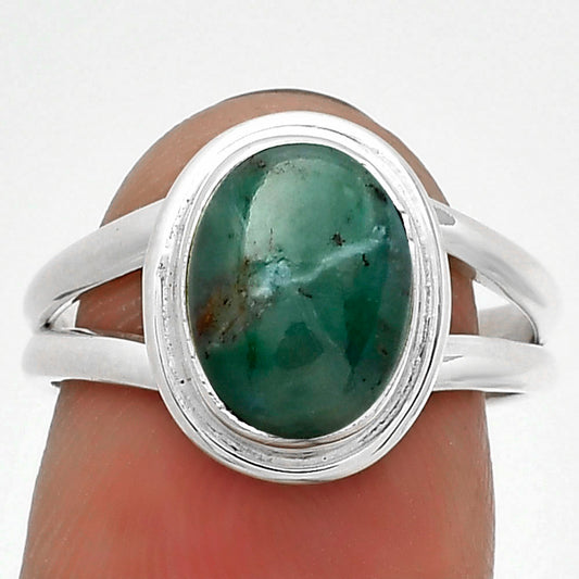 Natural Larsonite Jasper Ring size-7 R-1156 SDR183655