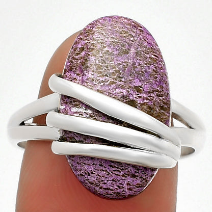 Natural Purpurite - South Africa Ring size-9 R-1444 SDR183732