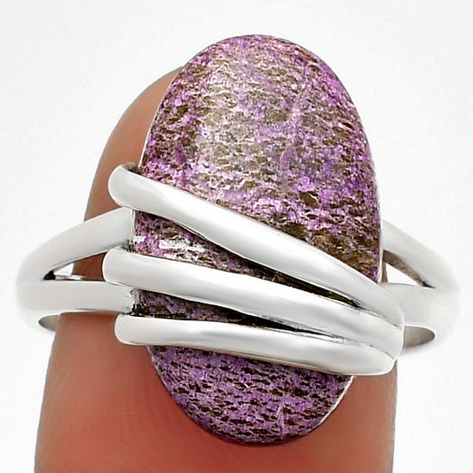 Natural Purpurite - South Africa Ring size-9 R-1444 SDR183732
