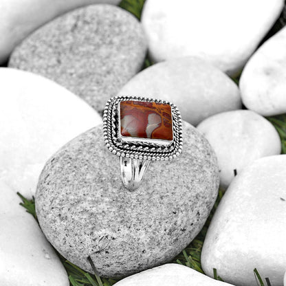 Natural Noreena Jasper Ring size-8.5 R-1447 SDR184091