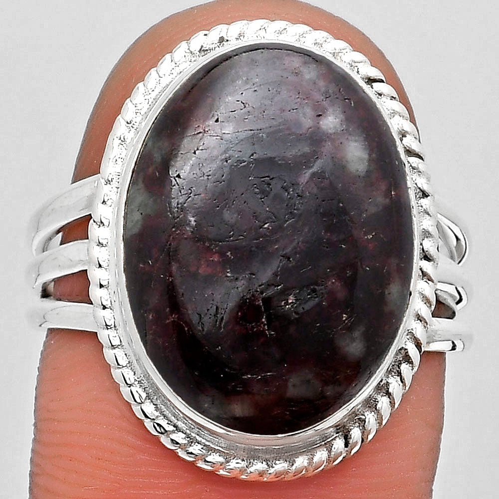 Natural Russian Eudialyte Ring size-8 R-1010 SDR184313