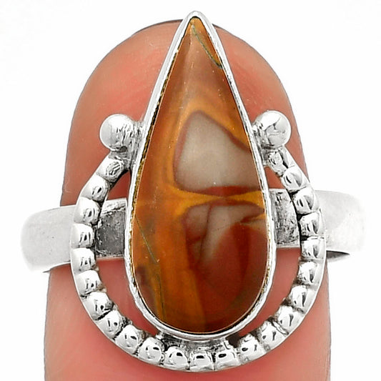 Natural Noreena Jasper Ring size-8.5 R-1518 SDR184339