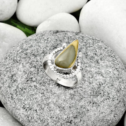 Natural Imperial Jasper - Mexico Ring size-7.5 R-1518 SDR184364