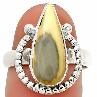 Natural Imperial Jasper - Mexico Ring size-7.5 R-1518 SDR184368