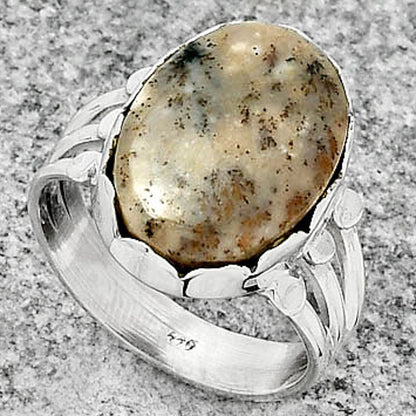 Natural Amethyst Sage Agate - Nevada Ring size-9 R-1338 SDR184429