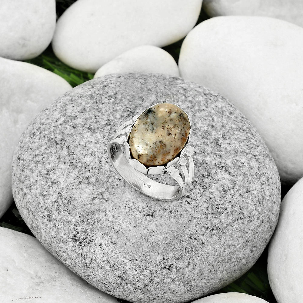 Natural Amethyst Sage Agate - Nevada Ring size-9 R-1338 SDR184429