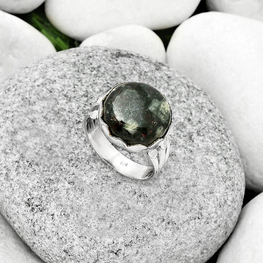 Natural Russian Eudialyte Ring size-9 R-1338 SDR184433