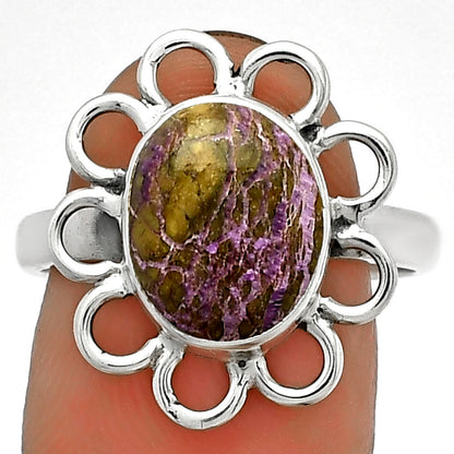 Natural Purpurite - South Africa Ring size-8.5 R-1527 SDR184456
