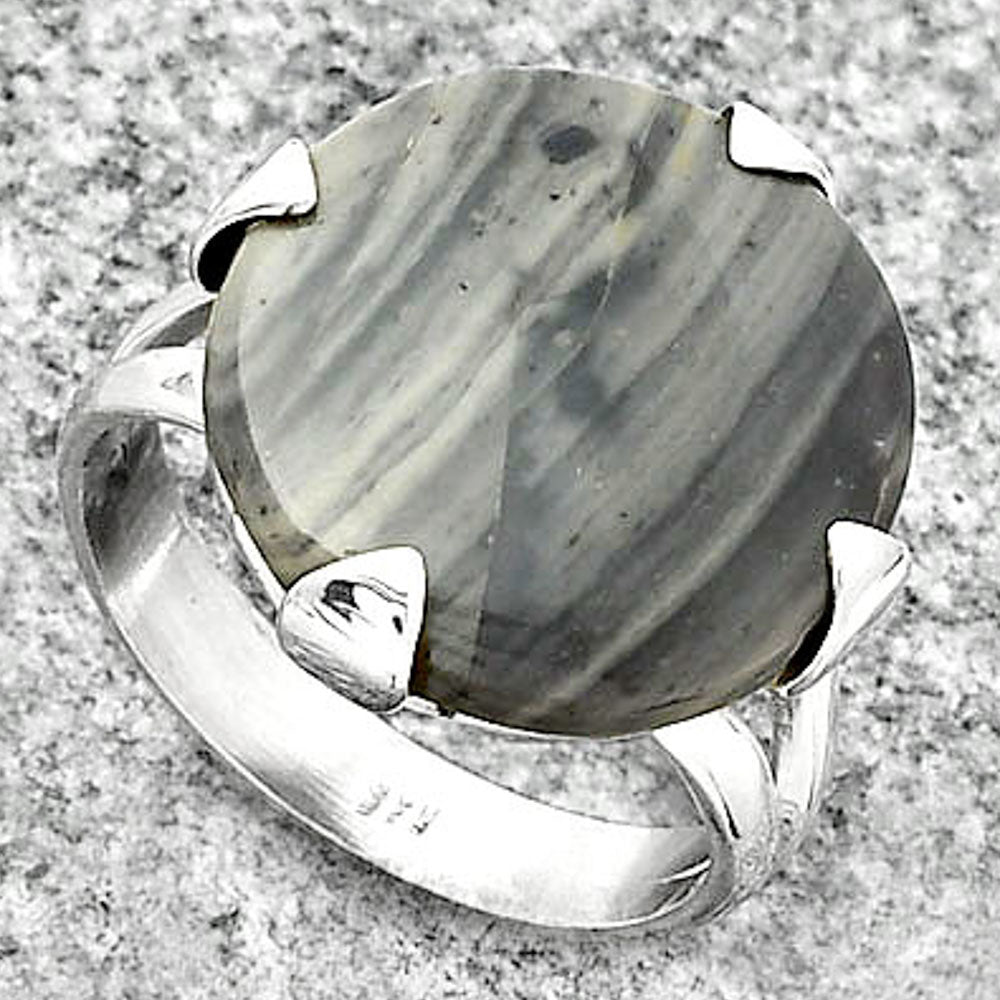 Natural Picasso Jasper Ring size-7 R-1305 SDR184495