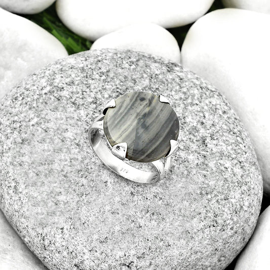 Natural Picasso Jasper Ring size-7 R-1305 SDR184495
