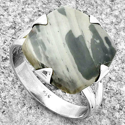 Natural Picasso Jasper Ring size-8 R-1305 SDR184503