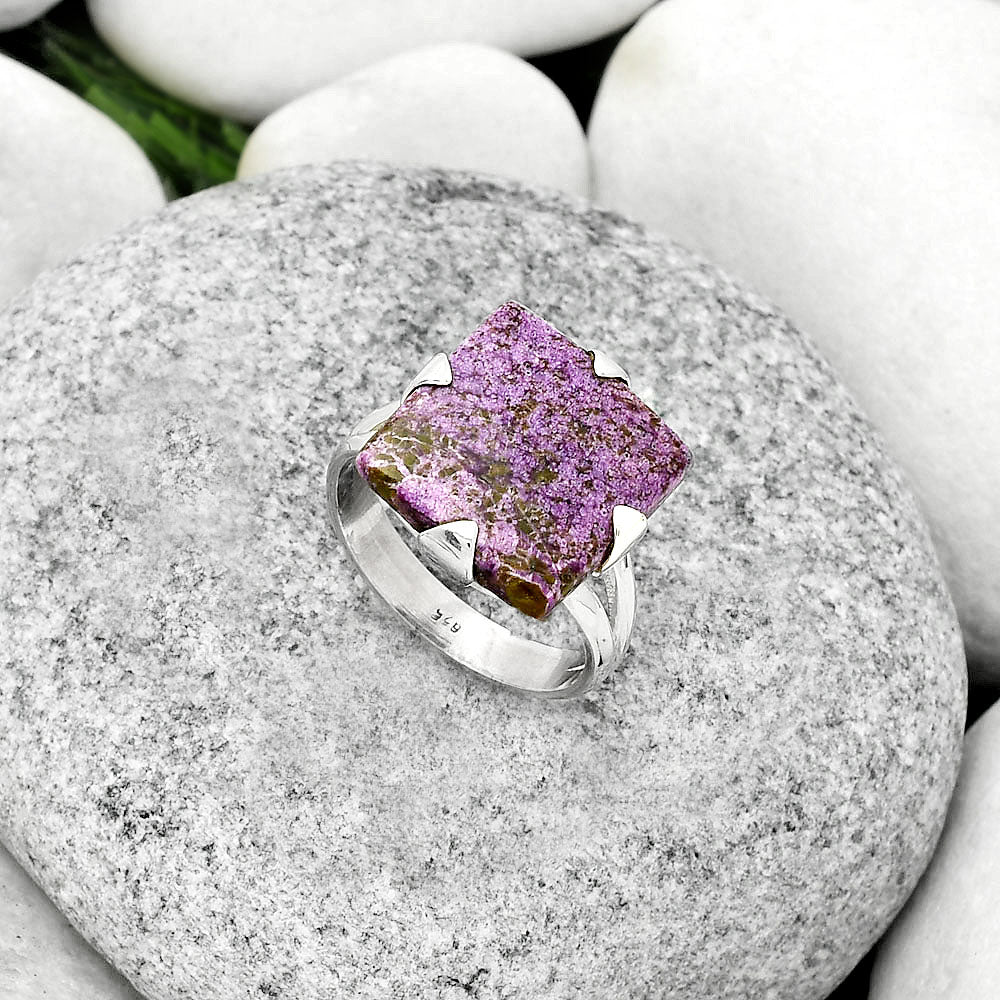 Natural Purpurite - South Africa Ring size-7.5 R-1305 SDR184524
