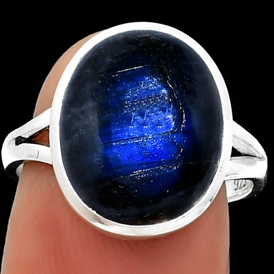 Blue Fire Labradorite - Madagascar Ring size-7.5 R-1005 SDR184995