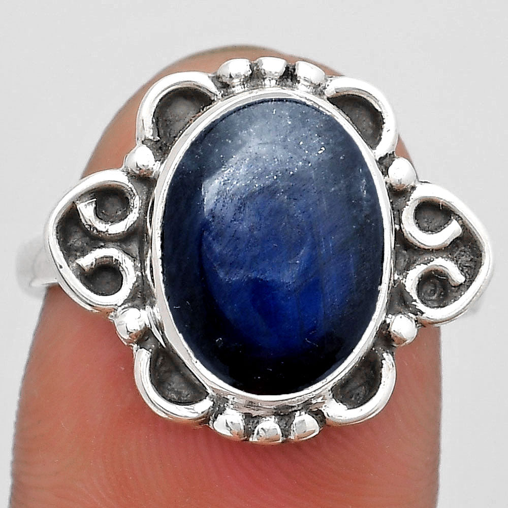 Blue Fire Labradorite - Madagascar Ring size-8.5 R-1131 SDR185030