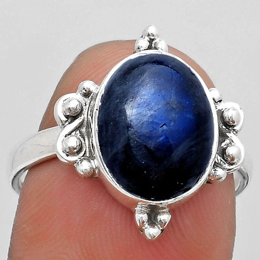 Blue Fire Labradorite - Madagascar Ring size-8 R-1118 SDR185053