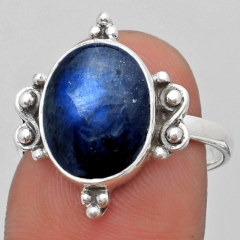 Blue Fire Labradorite - Madagascar Ring size-8 R-1118 SDR185069