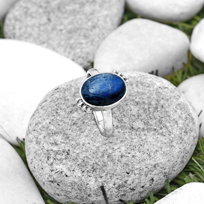 Blue Fire Labradorite - Madagascar Ring size-7 R-1102 SDR185107