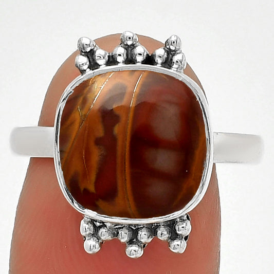 Natural Noreena Jasper Ring size-8.5 R-1223 SDR185187