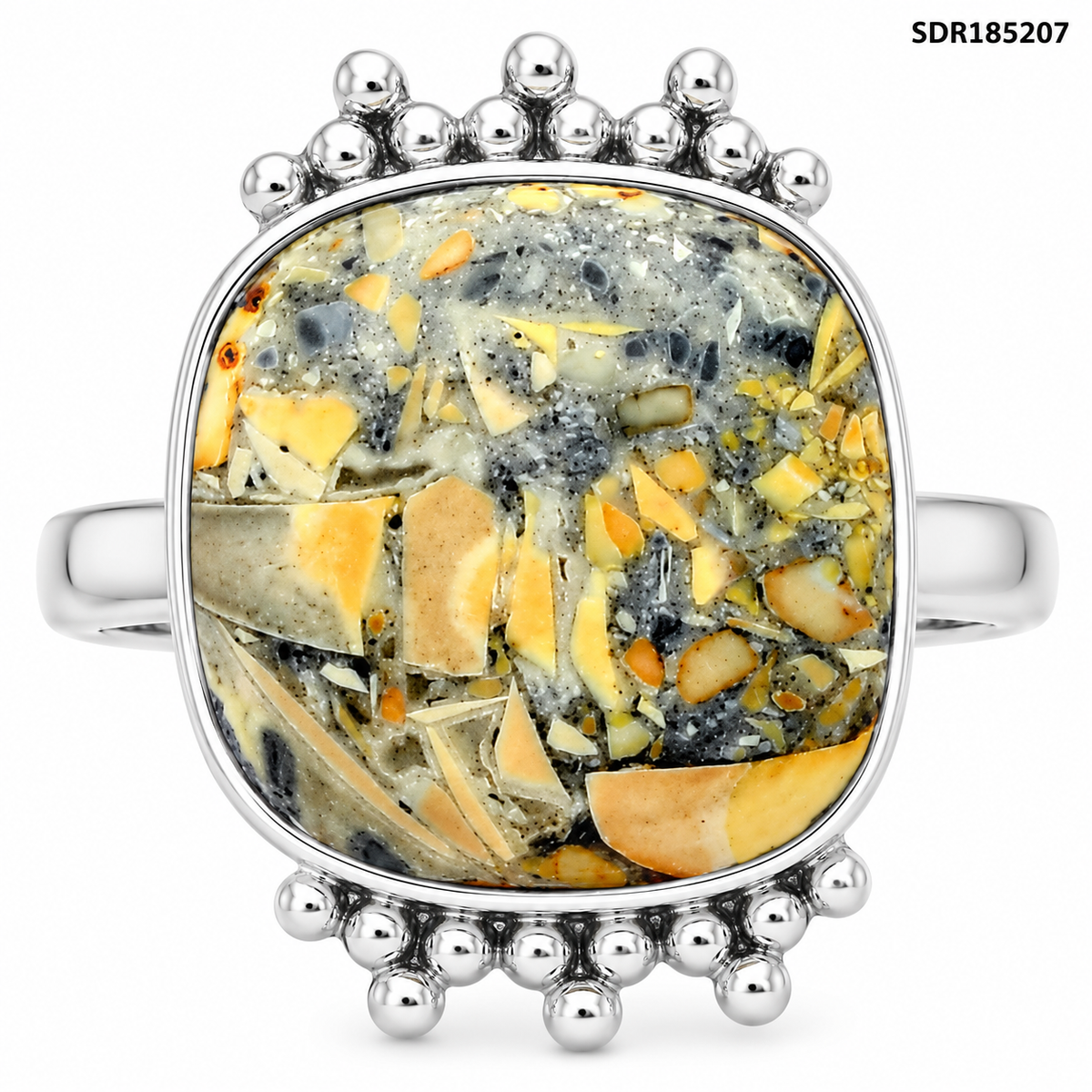 Natural Maligano Jasper Indonesia Ring size-8.5 R-1223 SDR185207