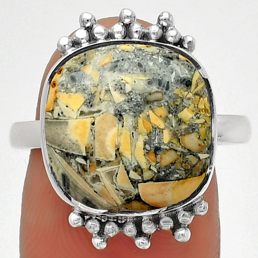 Natural Maligano Jasper Indonesia Ring size-8.5 R-1223 SDR185207
