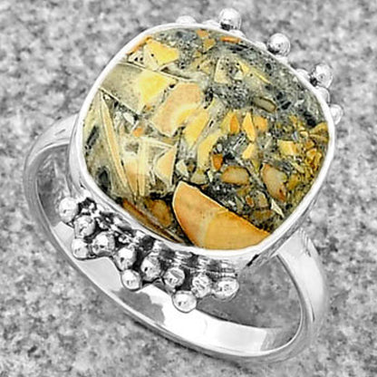 Natural Maligano Jasper Indonesia Ring size-8.5 R-1223 SDR185207