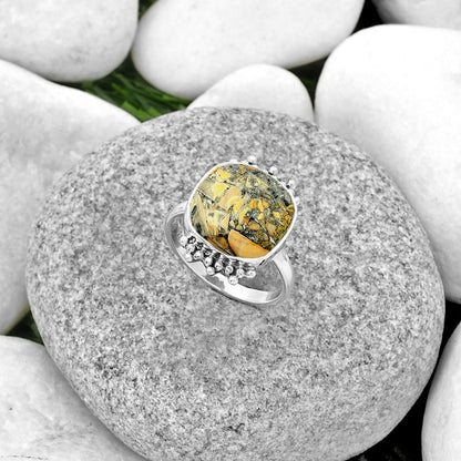 Natural Maligano Jasper Indonesia Ring size-8.5 R-1223 SDR185207