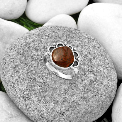 Natural Cherry Creek Ring size-8 R-1216 SDR185232