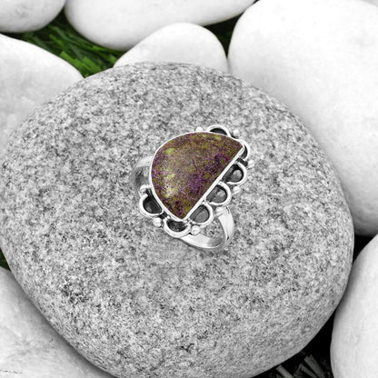 Natural Purpurite - South Africa Ring size-8 R-1216 SDR185238