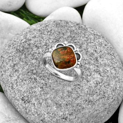 Natural Cherry Creek Ring size-8 R-1216 SDR185245