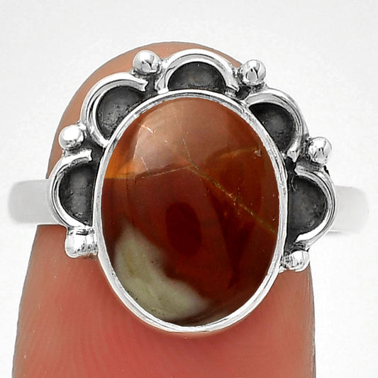 Natural Noreena Jasper Ring size-8 R-1216 SDR185261