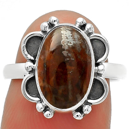 Natural Cherry Creek Ring size-7 R-1103 SDR185301