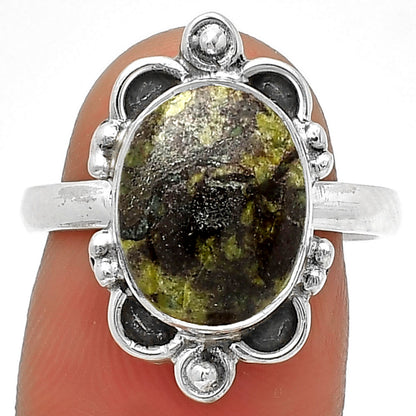 Dragon Blood Stone - South Africa Ring size-7.5 R-1103 SDR185313