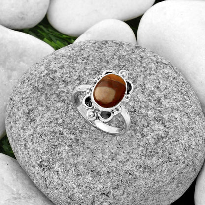 Natural Noreena Jasper Ring size-7.5 R-1103 SDR185333