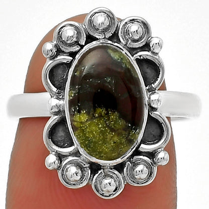 Dragon Blood Stone - South Africa Ring size-7 R-1207 SDR185354