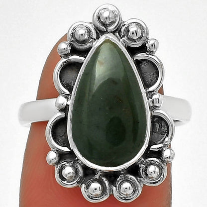 Natural Polygram Jasper Ring size-7 R-1207 SDR185363