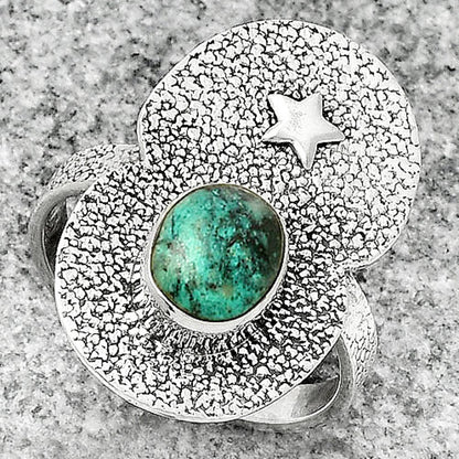 Star - Natural Larsonite Jasper Ring size-9 R-1290 SDR185481