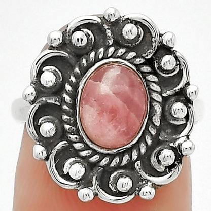 Natural Rhodochrosite Argentina Ring size-8.5 R-1563 SDR185503