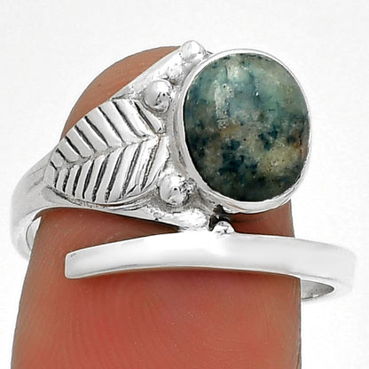 Natural Blue Scheelite - Turkey Ring size-8.5 R-1410 SDR185687