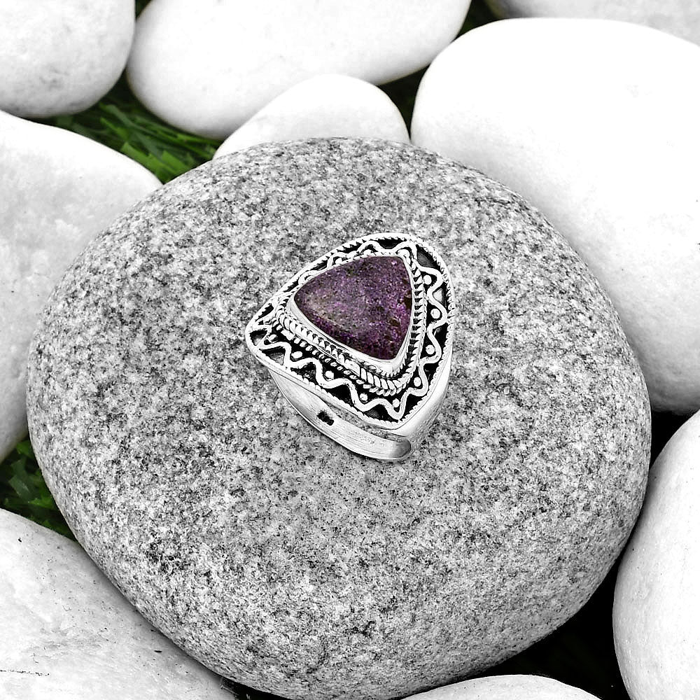 Natural Purpurite - South Africa Ring size-9 R-1501 SDR185735
