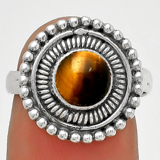 Natural Tiger Eye - Africa Ring size-7 R-1388 SDR185778