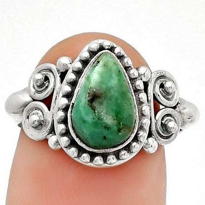 Natural Larsonite Jasper Ring size-7 R-1283 SDR186678