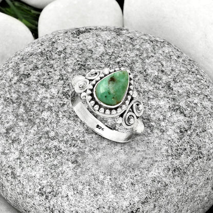 Natural Larsonite Jasper Ring size-7 R-1283 SDR186678