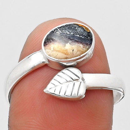 Adjustable - Indian Blanket Jasper Ring size-9.5 R-1440 SDR186968