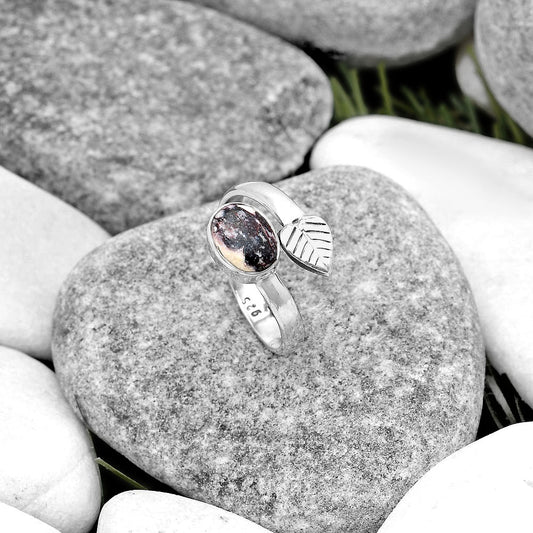 Adjustable - Indian Blanket Jasper Ring size-7.5 R-1440 SDR186972