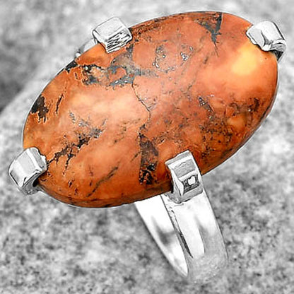 Natural Maligano Jasper Indonesia Ring size-8.5 R-1089 SDR187021